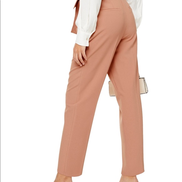 Topshop Belt Peg Pants - Picture 2 of 4